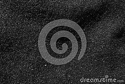 Black Sand Background Stock Photo