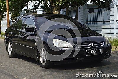 Honda Accord 2.4 CM5 Editorial Stock Photo