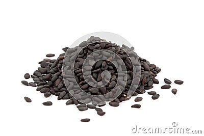 Black sesame Stock Photo