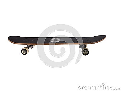 Black skate board Stock Photo