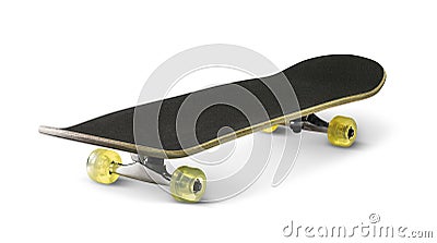 Skateboard isolated on white Stock Photo