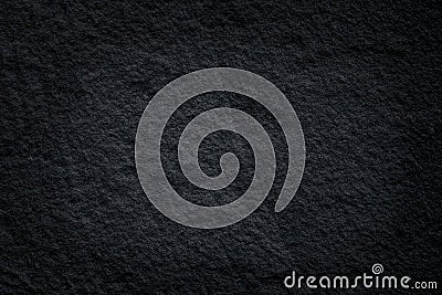 Black slate stone patterns or dark grey stone texture natural abstract on background Stock Photo