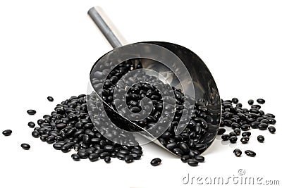 Black soya bean Stock Photo