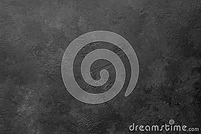 Black stone or slate background or texture Stock Photo