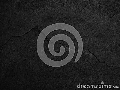 Black stone, slate texture background Stock Photo