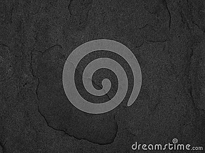 Black stone, slate texture background Stock Photo