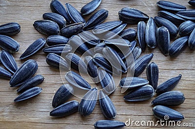 Sunflower Seeds Stock Photo