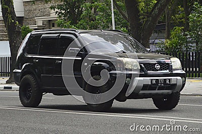 Nissan X-Trail T30 2.5 St 2003 Editorial Stock Photo