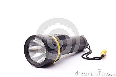 Black torch Stock Photo