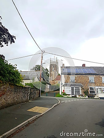 Black Torrington, devon Village , Very Large Pagan community Stock Photo