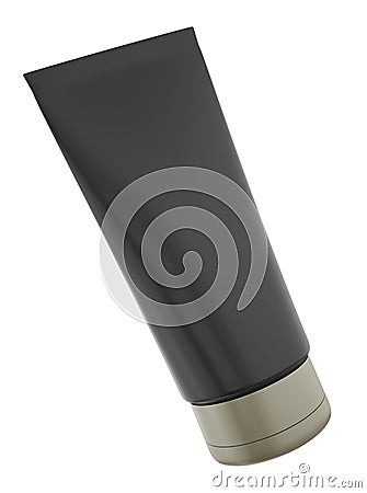 Black tube Stock Photo