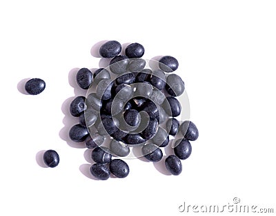 Black Turtle Bean Series 3 Stock Photo