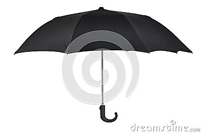 Black Umbrella Stock Photo