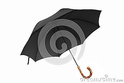 Black Umbrella Stock Photo