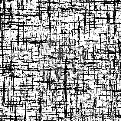 Black and white abstract background with intersecting grunge stripes Vector Illustration