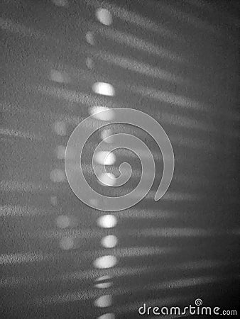 Black and white abstract light on wall background Stock Photo