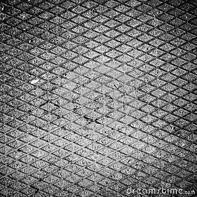 Black and white artistic ironl texture Stock Photo