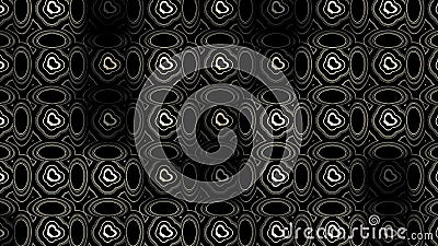 Black and white background.Design.Geometric figures in abstraction create various patterns sparkling and shimmering with Stock Photo