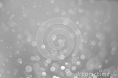 Black and white beautiful circle bokeh background Stock Photo