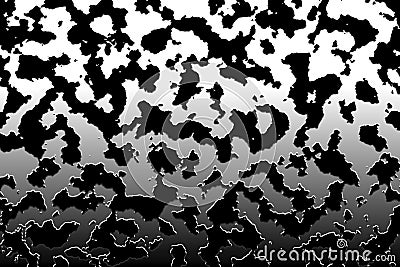 Black and white camouflage Stock Photo