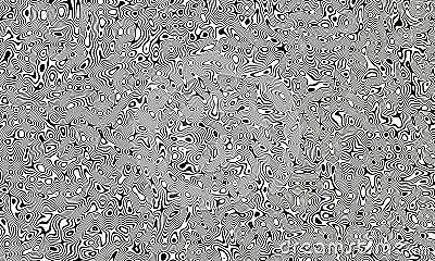 Black and white Damascus steel knife material pattern use for background and wallpaper. Image by 3D Software rendering Stock Photo