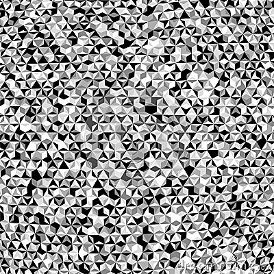 Black White Gray Triangle Pattern Vector Vector Illustration