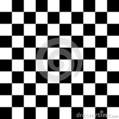 Black and white grid Vector Illustration