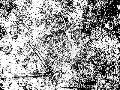 Black and white grunge. Distress overlay texture. Abstract surface dust and rough dirty wall background concept. Distress illustr Cartoon Illustration