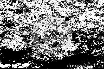 Black and White Grunge Texture Vectors Illustration Vector Illustration