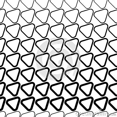 Black and white halftone background. Seamless pattern. Stock Photo