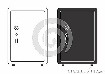 Isolated safe illustration Cartoon Illustration