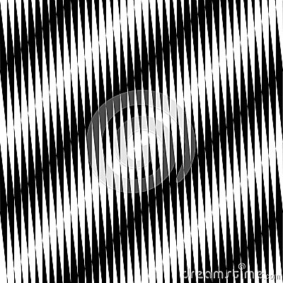 Black and white jagged edge seamless pattern Vector Illustration