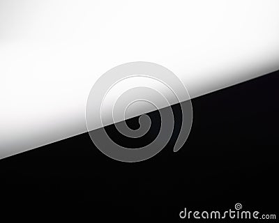 Black and white of light darkness geometric abstract background Stock Photo