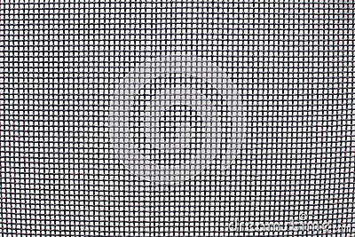 black and white pattern - mesh pattern - seamless wire mess texture on white background Stock Photo