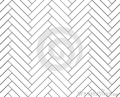 Herringbone pattern wood floor