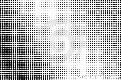 Black white smooth diagonal dotted gradient. Half tone background. Stock Photo