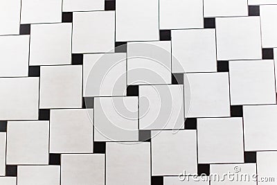 Black and white squares Stock Photo