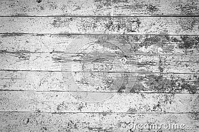 Black and white texture of weathered wooden planks Stock Photo