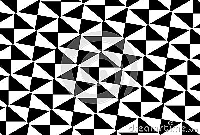 Black and white tiles Stock Photo