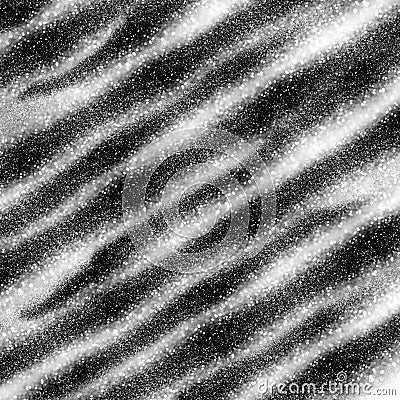 Black white wild fun zebra animal print bling texture background Stock Photo