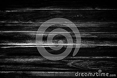 Black wooden background. Blackboard. Grunge texture Stock Photo