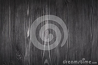 Black wooden background close up, dark gray wood texture backdrop, brown textured plank, empty grey natural board timber structure Stock Photo