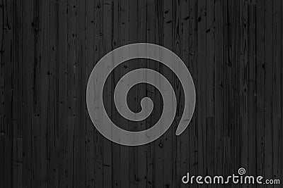 Black wooden texure floor background table top view Stock Photo