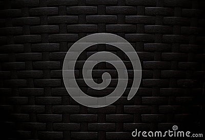 Black woven carbon fibre textured Stock Photo