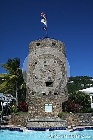 Blackbeard castle Editorial Stock Photo