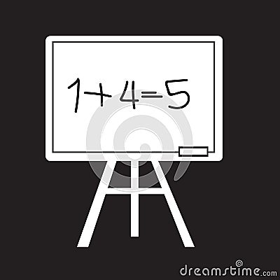 Blackboard icon Vector Illustration