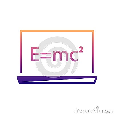 blackboard nolan icon. Simple thin line, outline vector of Scientifics study icons for ui and ux, website or mobile application Stock Photo