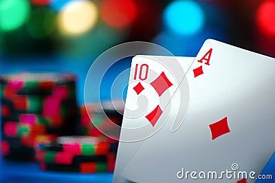 Blackjack! Stock Photo