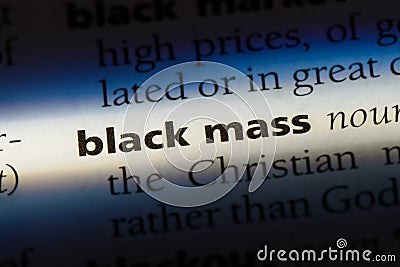 blackmass Stock Photo