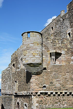 Blackness Castle Stock Photo